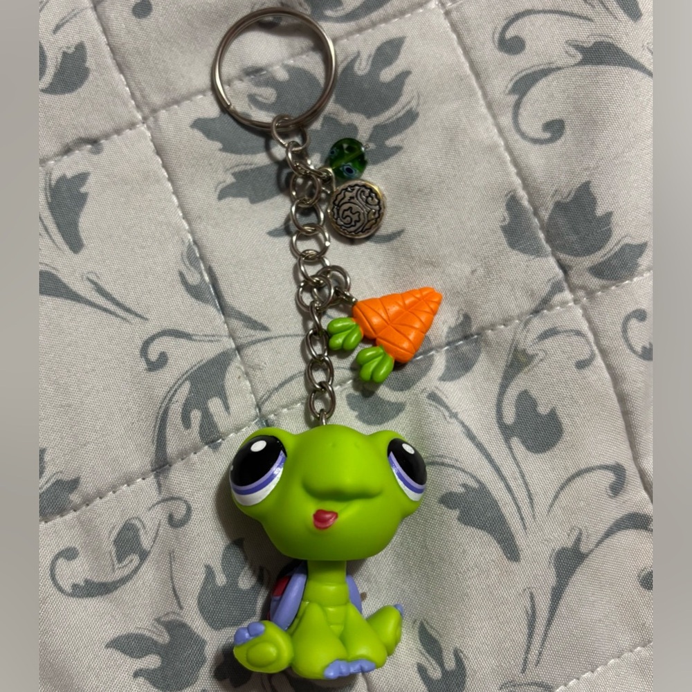 Littlest Pet Shop Turtle Keychain